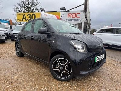 Used Smart ForFour Electric Drive Premium 60 kW (82 HP) 2020 Black Hatchback