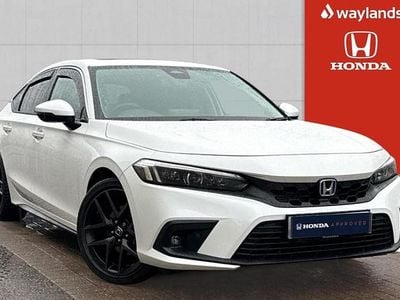 White Used 2023 Honda Civic Advance Hatchback | £25,691 (Fair price)