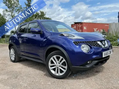 Used Nissan Juke N-Connecta 117 HP (86 kW) 2016 Blue SUV