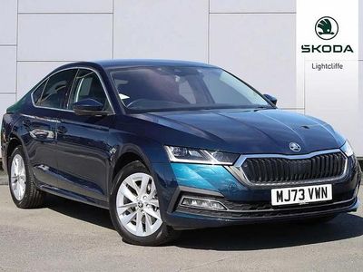 Used Skoda Octavia SE L 200 HP (147 kW) 2023 Blue Hatchback