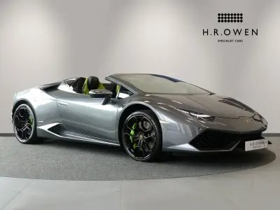 Used Lamborghini Huracán 580 HP (426 kW) 2017 Grey Cabriolet