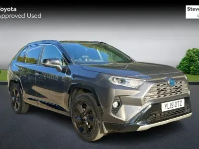 Used Toyota RAV4 Hybrid 218 HP (160 kW) 2019 Grey SUV