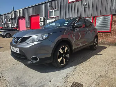 Used Nissan Qashqai N-TEC 115 HP (84 kW) 2015 Grey SUV