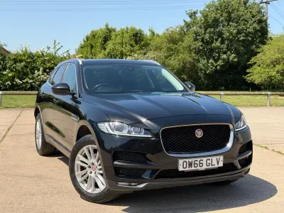 Used Jaguar F-Pace Portfolio 2017 Black SUV