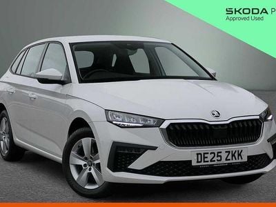 Used Skoda Scala SE 85 HP (62 kW) 2025 Candy white Hatchback