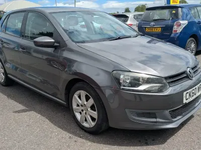 Used VW Polo SE 85 HP (62 kW) 2010 Grey Hatchback