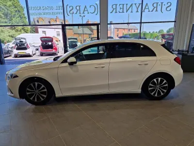 Used Mercedes A180 SE 136 HP (100 kW) 2021 White Hatchback