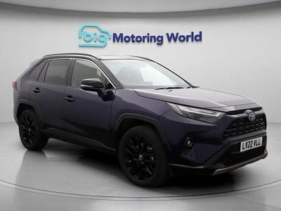 Blue/black Used 2022 Toyota RAV4 Hybrid SUV | £27,677 (Good price)