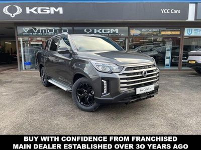 Black New 2025 Ssangyong (KGM) Musso Pickup | £31,495 (A bit pricey)
