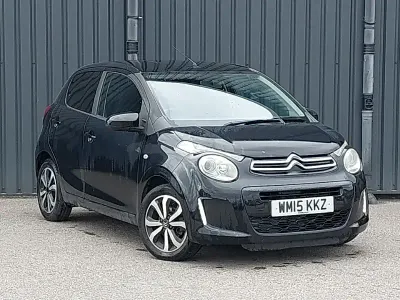 Used Citroën C1 Flair 82 HP (60 kW) 2015 Black Hatchback