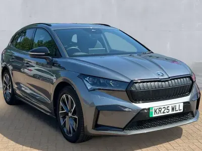 Used Skoda Enyaq iV SportlinePlus 210 kW (286 HP) 2025 Grey SUV