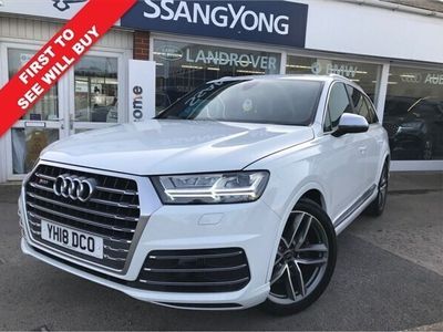 used Audi SQ7 Q7 4.0TDI QUATTRO 5d 429 BHP