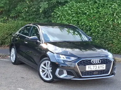 Used Audi A3 Sport 150 HP (110 kW) 2023 Black Sedan