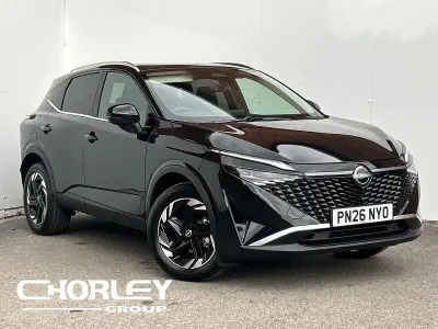 New Nissan Qashqai N-Connecta 2026 Black SUV
