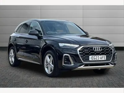 Used Audi Q5 S-Line 204 HP (150 kW) 2023 Black SUV