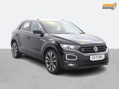 Used VW T-Roc R-line 150 HP (110 kW) 2021 Black SUV
