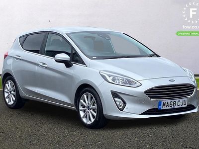 Used Ford Fiesta Titanium 100 HP (73 kW) 2018 Silver Hatchback