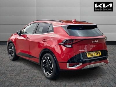 Begagnad Kia Sportage GT-Line 2022 Röd SUV