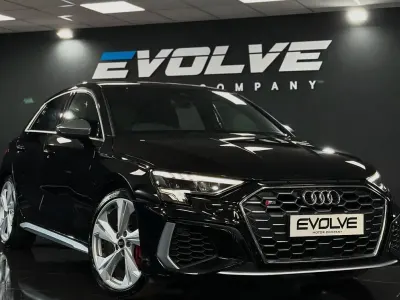 Used Audi S3 Sportback Design 310 HP (228 kW) 2022 Black Hatchback