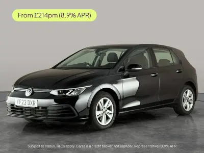 Used VW Golf VIII Life 130 HP (95 kW) 2023 Black Hatchback