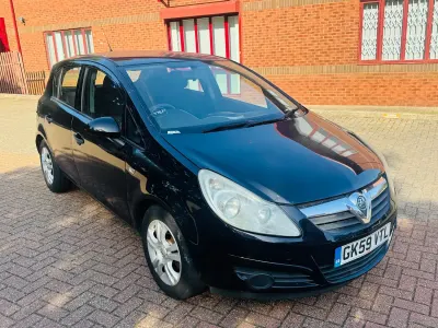 Używany Vauxhall Corsa Active 2009 Czarny Hatchback