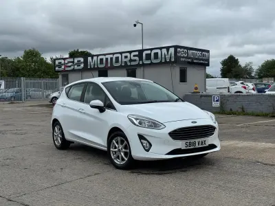 Used Ford Fiesta Zetec 2018 White Hatchback