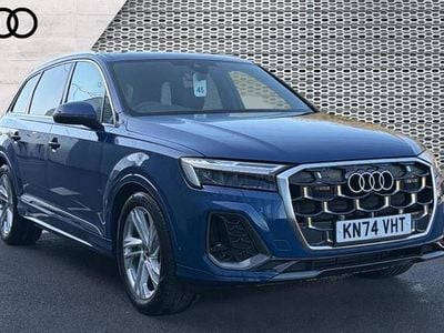 Used Audi Q7 S-Line 286 HP (210 kW) 2024 Blue SUV