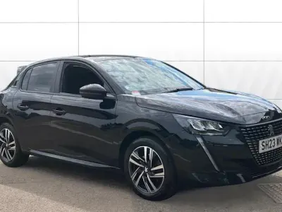 Used Peugeot 208 Active+ 102 HP (75 kW) 2023 Black Hatchback