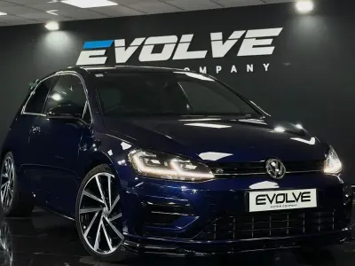 Used VW Golf VII R 310 HP (228 kW) 2018 Blue Hatchback