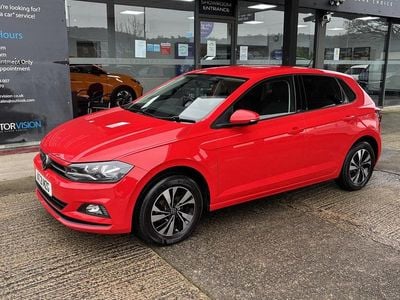 Used VW Polo Match 95 HP (69 kW) 2021 Red Hatchback