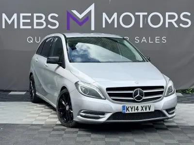 Used Mercedes B180 109 HP (80 kW) 2014 Silver MPV