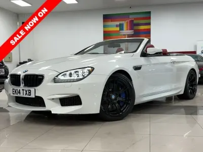 Used BMW M6 Cabriolet Comfort Edition 560 HP (411 kW) 2014 White Cabriolet