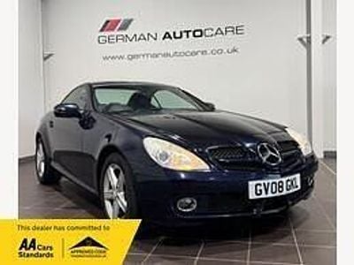 Used Mercedes SLK280 2008 Blue Cabriolet