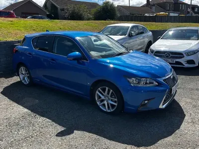 Used Lexus CT200h 2020 Blue Hatchback
