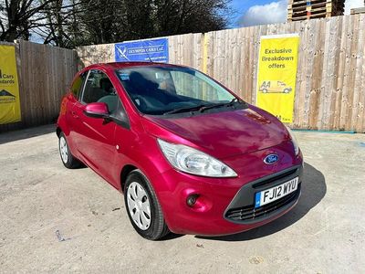 Used Ford Ka Zetec 69 HP (50 kW) 2012 Red Hatchback