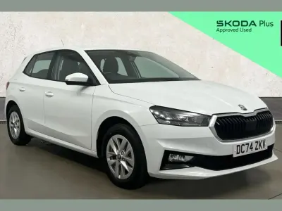 Used Skoda Fabia SE 113 HP (83 kW) 2025 White Hatchback