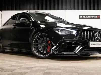 Used Mercedes CLA45 AMG AMG 421 HP (309 kW) 2021 Black Coupe