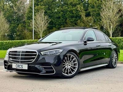 Used Mercedes S350 AMG line 2021 Black Sedan