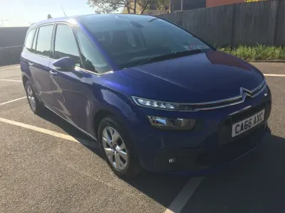 Gebraucht Citroën Grand C4 Picasso Touch 100 PS (73 kW) 2017 Blau Van / Kleinbus