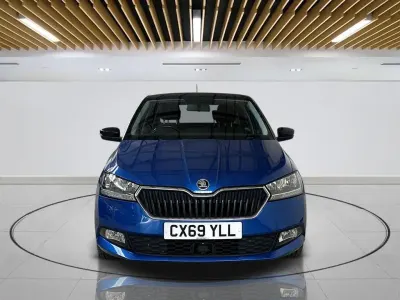 Used Skoda Fabia Colour Edition 60 HP (44 kW) 2019 Blue Hatchback