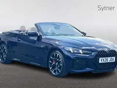 Used BMW 420 Cabriolet M Sport 181 HP (133 kW) 2026 Blue Cabriolet