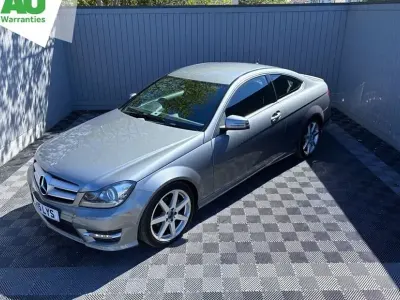 Begagnad Mercedes C250 Sport Edition 2015 Silver Sportkupé