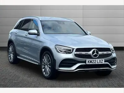 Used Mercedes GLC300 AMG Line Premium 245 HP (180 kW) 2022 Silver SUV