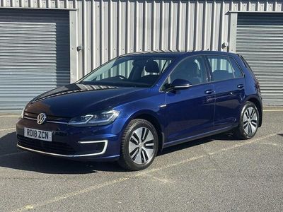 Used VW e-Golf 100 kW (136 HP) 2018 Blue Hatchback