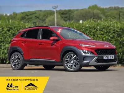 Used Hyundai Kona Premium 141 HP (103 kW) 2022 Red SUV