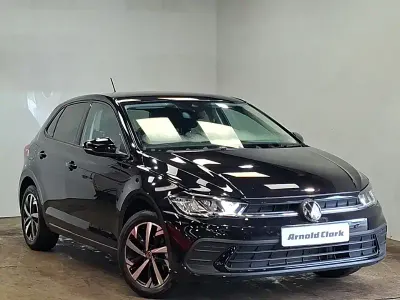 Used VW Polo Match 95 HP (69 kW) 2025 Black Hatchback