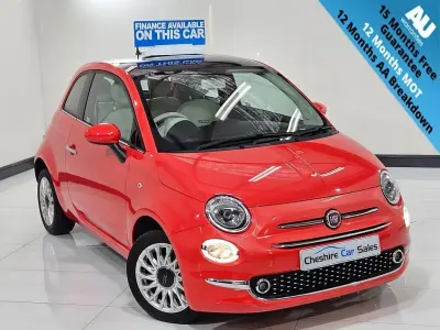 Used Fiat 500 Lounge 69 HP (50 kW) 2018 Pink Hatchback