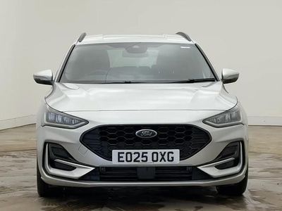 Silver Used 2025 Ford Focus ST-Line Estate | £21,015 (Fair price)