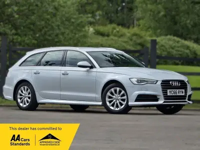 Begagnad Audi A6 Comfort 190 HK (139 kW) 2016 Vit Kombi