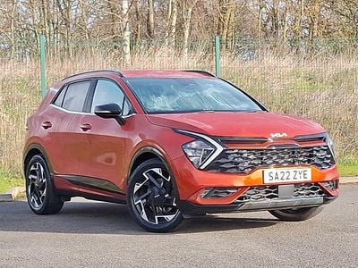 Used Kia Sportage GT-Line 2022 Orange SUV